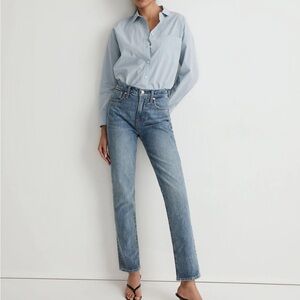 Madewell The Plus Perfect Vintage Jean, Heathcote light Wash, Plus Size 18W